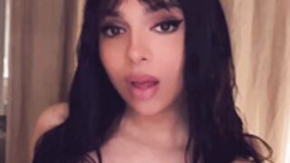 Short Lara Diabla showing her tits 1