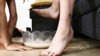 V L puke Bitch Didn't Have A Chance