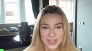 Maryymme wearing super tight bodysuit
