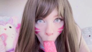 Mollie Mew - D.va is a Horny Slut