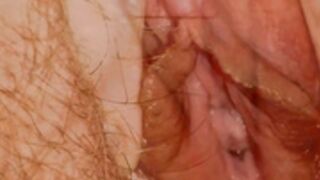 Macro pussy Robby Hairy Part.1