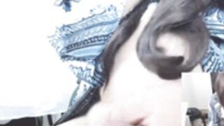 Mars Attack TS Tranny Shemale self cum Part.1