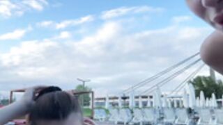 Marymmee and sister go swimming (last hour)