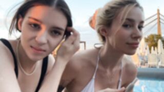 Maryymme and sister go swimming #1