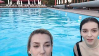 Maryymme and sister go swimming #1
