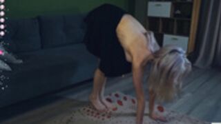 NellyCarroll stretching