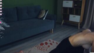 NellyCarroll stretching
