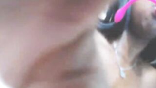 Colombian 28 year old anal dildo and lots of drool