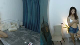 TrishaRey in VR dances around her new Nora toy