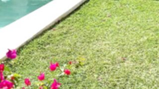 Ava Nicks 19 - Swimming pool sex and creampie