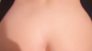 Cute girl getting backshots