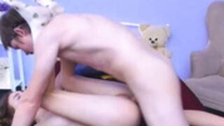 CB couple short bright fuck