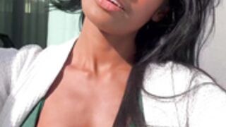 Anna Celeste - Green Bikini (1)