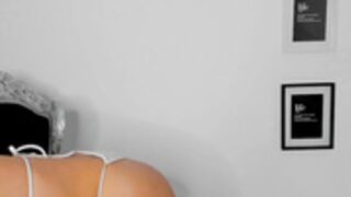 Moniqueeass topless and a change