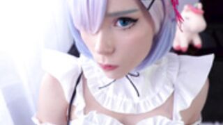 Sweetie Fox Rem blowjob