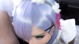 Sweetie Fox Rem blowjob