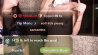 samantha Face fuck and licking pussy