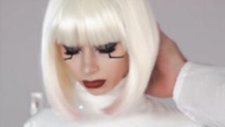 PinupPixie OF Doll Cosplay Fucked and Fucking Machine