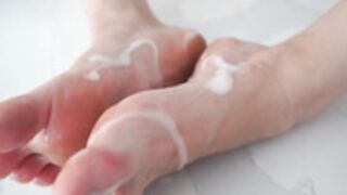 PinupPixie OF Dildo Footjob