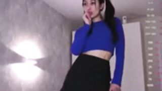 ǴíllíáńḂraṁḃleṫṫ ♥ French Cutie HOT Strip & Panty Fuck
