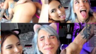 Sky_Dominika Facefuck, Anal Fuck & Facial