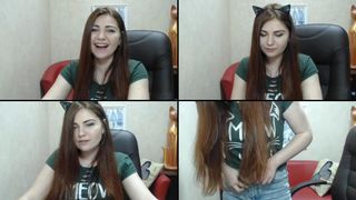 SvetaDark pussy drip n run like a faucet from the doggie position in free cam recording 2017-05-09 215709