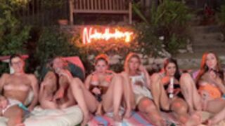 StephInSpace 6 Girl Side-by-Side Masturbation