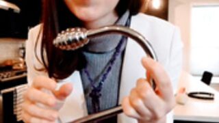 Anna Bound - Anal Hook Chained to Collar