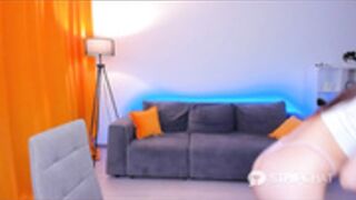 Elsago- Squats With Pink Thong  -9-24-2024