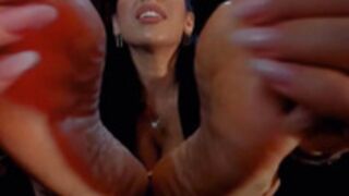 puffylove teasing with her soles