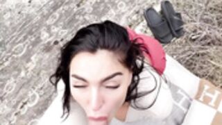 Emily Rinaudo Outdoor BG Sex
