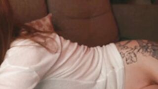 Lizzy_Blaze beautiful hairy redhead play with nora