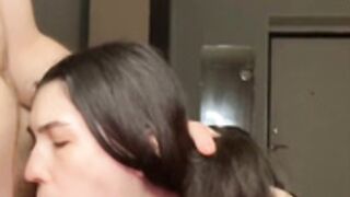 Branquinha chupando (eu que gravei)