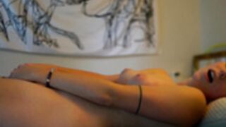 Sisypheanlove laying and pleasuring herself 3