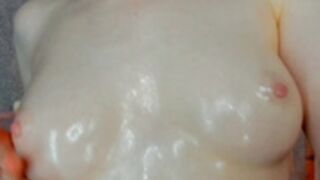 Leahsthetics oiled and naked
