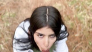 Latina Karol Smith sex in the woods