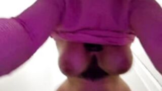 TattooGirlAlia Fingering Her Pussy And Cum In Washroom
