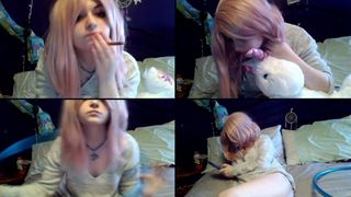 LsdNymphBunny very sexy pussy play in free cam recording 2017-05-01 13221