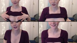HayleeLove flashing, fingering, fondling, tasting her own juices in free cam recording 2017-05-03 114155