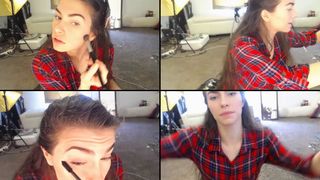 Chroniclove playing and queefing alot  in cam recording 2017-05-09 011837