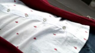 Emily Bee - Risky walk & squirt x6 in ripped jeans