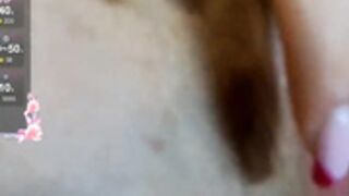 Emiliya_Cute Stuffs Panties in Pussy Rubs Clit Orgasm