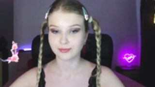 Emiliya_Cute PVT Riding Dildo in Ass Creamy Orgasm