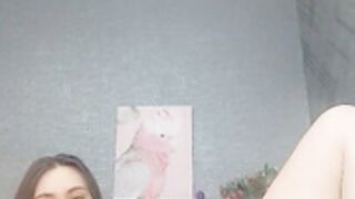 Mimifors as Wensday private solo dildo fuck