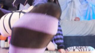 Mollyflwers dildo ride+BJ