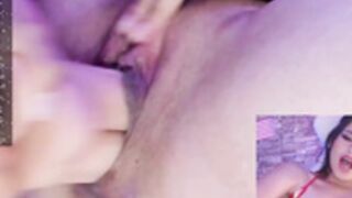 chanell6 double pussy penetration, squirt