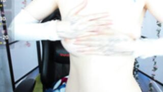 milkycute cream on tits