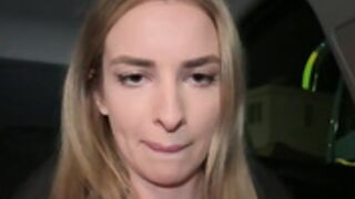 Evie with her friend