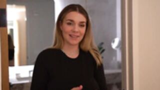 Gabbie Carter measures massive tits
