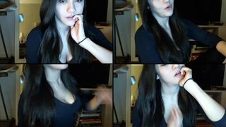 Beryl18 reaching her climax in cam recording 2017-04-27 153255